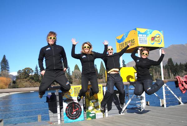 Kawarau Jet team Jumping